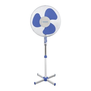 Wentylator stojący średnica 50cm ESPERANZA HURRICANE 50W biało-niebieski /EHF001WB/
