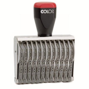 Numerator ręczny 12-CYFROWY COLOP 09012 9mm 1szt