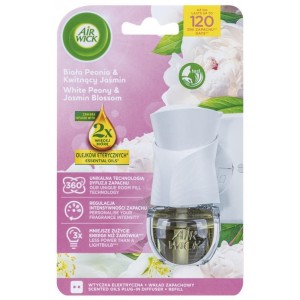 Odświeżacz elektryczny AIR WICK 19ml peonia jasmin urządzenie+zapas /HG-018116/