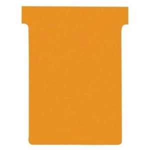 Karty do planowania NOBO T-CARD rozmiar 3 pomarańczowe 100szt. /2003009/