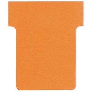 Karty do planowania NOBO T-CARD rozmiar 4 pomarańczowe 100szt. /2004009/