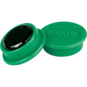 Magnesy 24mm NOBO zielone 10szt. /1915296/