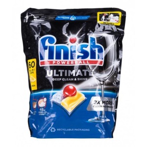 Tabletki/kapsułki do zmywarki FINISH ALL IN ONE ULITIMATE 60szt. LEMON /HG-001224/