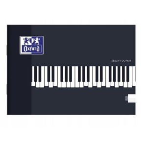 Zeszyt do nut A5/16 okładka SOFT TOUCH OXFORD 1szt. /400175624/