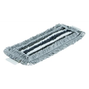 Wkład do mopa płaski 40cm z kieszeniami bawełniany VILEDA PROFESSIONAL ULTRASPEED PRO R-TRIO MAX szary 1szt. /VIP-173431/