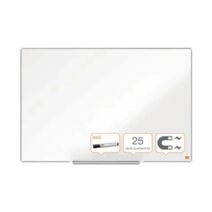 Tablica magnetyczna suchościeralna porcelanowa NOBO IMPRESSION PRO 60x90cm z półką 1szt. /1915395/