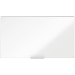 Tablica magnetyczna suchościeralna porcelanowa panoramiczna NOBO IMPRESSION PRO 85'' 106x188cm z półką 1szt. /1915252/