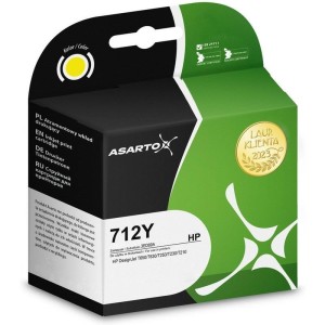 Tusz HP 3ED69A 712Y yellow ASARTO 29ml. 1szt. /AS-H712Y/