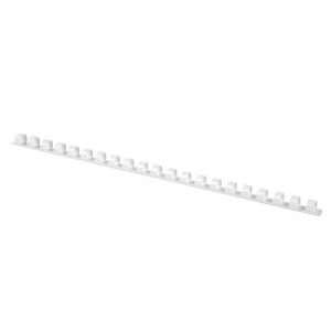Grzbiet do bindowania 12mm OFFICE PRODUCTS biały 100szt. /20241215-14/
