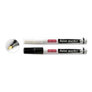 Marker olejowy okrągły 2,0-2,5mm TAURUS ZEYAR ZP1501 czarny 1szt. /TT00392/