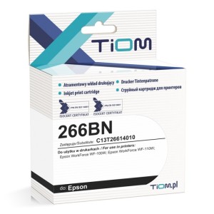 Tusz EPSON C13T26614010 266 czarny TIOM 250s /Ti-E266BN/