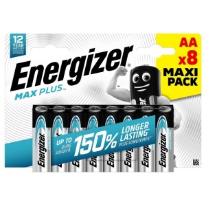 Bateria alkaliczna AA LR06 ENERGIZER MAX PLUS 8szt. /EN-437362/