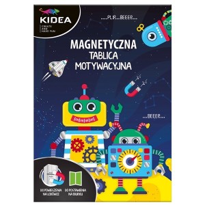 Tablica magnetyczna motywacyjna dla dzieci roboty DERFORM KIDEA 1szt. /DER-TMMBKA/