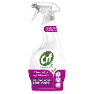 Płyn uniwersalny 500ml CIF z wybielaczem pompka 1szt.