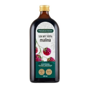Sok malinowy100% PREMIUM ROSA 500ml 1szt.