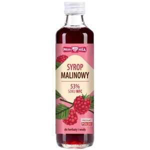 Syrop POLSKA RÓŻA 250ml malina 1szt.