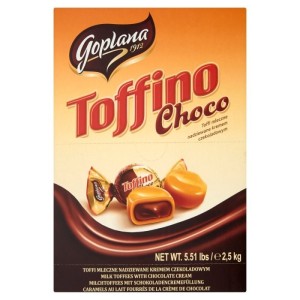 Cukierki GOPLANA TOFFINO CHOCO luz 2,5kg