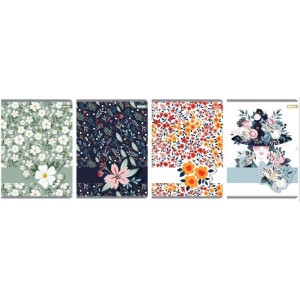 Zeszyt A5/60 linia 70g brak adresówki  BENIAMIN FLOWER 1szt. /111160/