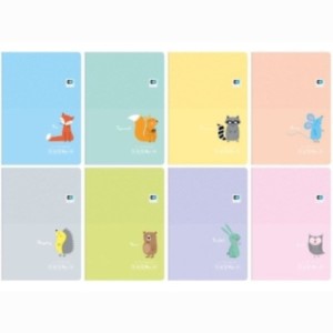 Zeszyt A5/32 linia posiada adresówke BB KIDS PASTEL -ZE32=BBP-