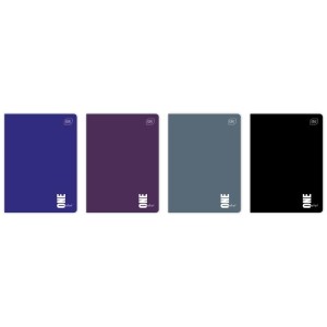 Zeszyt do słówek A6/32 linia 70g brak adresówki okładka UV INTERDRUK ONE COLOR mix wzorów 1szt. /ZES32=OC/