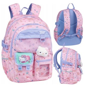 Plecak PATIO DISNEY SULLY HELLO KITTY PINK KWAII 17,5" 1szt. /F154025/