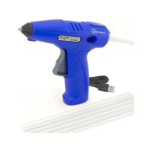 Pistolet do klej na gorąco Rapesco G4-7USB GS niebieski