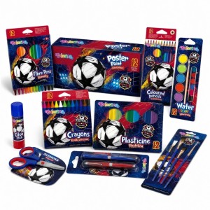 Wyprawka szkolna COLORINO FOOTBALL 12 elementów