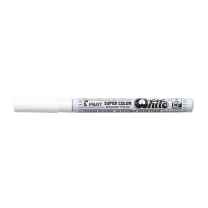 Marker olejowy okrągły 0,5mm PILOT EF SUPER COLOR biały 1szt. /PISC-PBWEF/