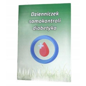 Dzienniczek samokontroli diabetyka A6 TYPOGRAF 1szt. /02298/