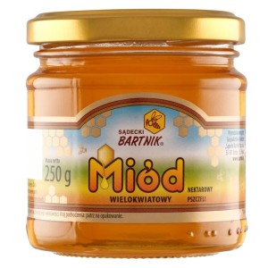 Miód naturalny wielokwiatowy 250g