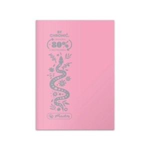 Zeszyt Herlitz Eco PP Pastel Colors A5 w kratkę 32 kartkowy mix