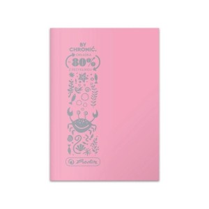 Zeszyt Herlitz Eco PP Pastel Colors A5 w kratkę 32 kartkowy mix
