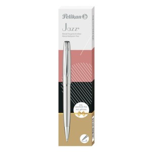 Długopis PELIKAN JAZZ NOBLE ELEGANCE 0,7mm obudowa srebrna wkład niebieski 1szt. /400189879/