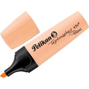 Zakreślacz Pelikan Textmarker 490 Pastel Softorange pastelowy pomarańczowy