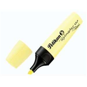 Zakreślacz Pelikan pastelowy żółty 490