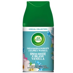 Odświeżacz elektroniczny AIR WICK FRESHMATIC 250ml oceaniczny powiew i rajska wanilia zapas