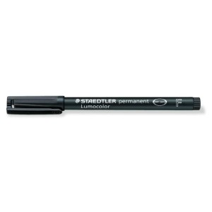 Marker Foliopis/do Cd 0,6mm F okrągły Staedtler Lumocolor czarny /S318-9/