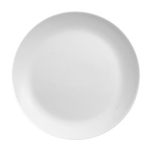 Talerz obiadowy 24cm AMBITION BASIC biały 1szt.  /42849/