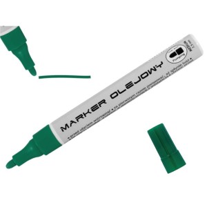 Marker olejowy 2,5mm TOMA ekonomiczny TO-420 zielony /TO-42092/