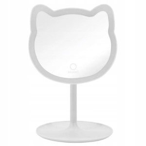Lusterko kosmetyczne innogio gioperfect white cat z podświetleniem led 1szt. /002299620000/