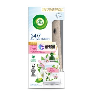 Odświeżacz elektroniczny AIR WICK ACTIVE FRESH 228ml  białe kwiaty urządzenie+zapas