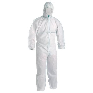 Kombinezon ochronny CHEMSAFE z kapturem rozmiar XXXL biały 1szt. /V0315001080006/