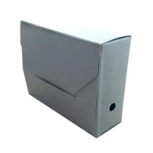 Pudło archiwizacyjne bezkwasowe 110mm 350x260x110mm 1300g KIELTECH EASYWINGS szaro-zielone 1szt. /1-B001/Z/