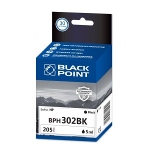 Tusz HP F6U66AE BPH302BK BLACK POINT czarny /SGH302BKGBW/