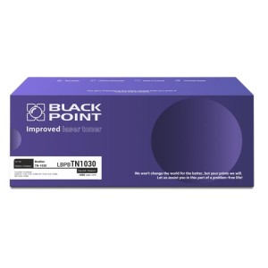 Toner BROTHER TN1030 BLACK POINT /LBPBTN1030/
