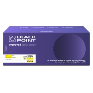 Toner HP W2072A 117A yellow BLACK POINT 1000s /LCBPH2072AY/