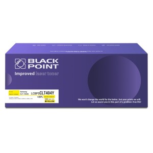 Toner SAMSUNG CLT-Y404S yellow BLACK POINT 1000s /LCBPSCLT404Y/