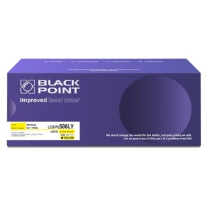 Toner SAMSUNG CLT-Y506L yellow BLACK POINT 4250s /LCBPS506LY/