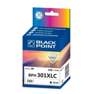 Tusz HP CH564EE 301XL kolor BLACK POINT /BGH0301XLBGKW/