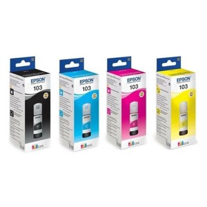 Tusz EPSON C13T00S64A ET103 CMYK MULTIPACK OEM 4x65ml